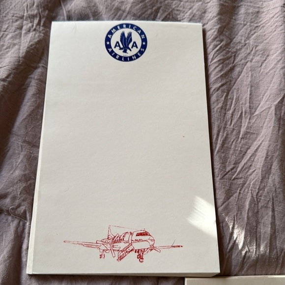 Vintage American Airlines notepads and iron on patches - Picture 5 of 5